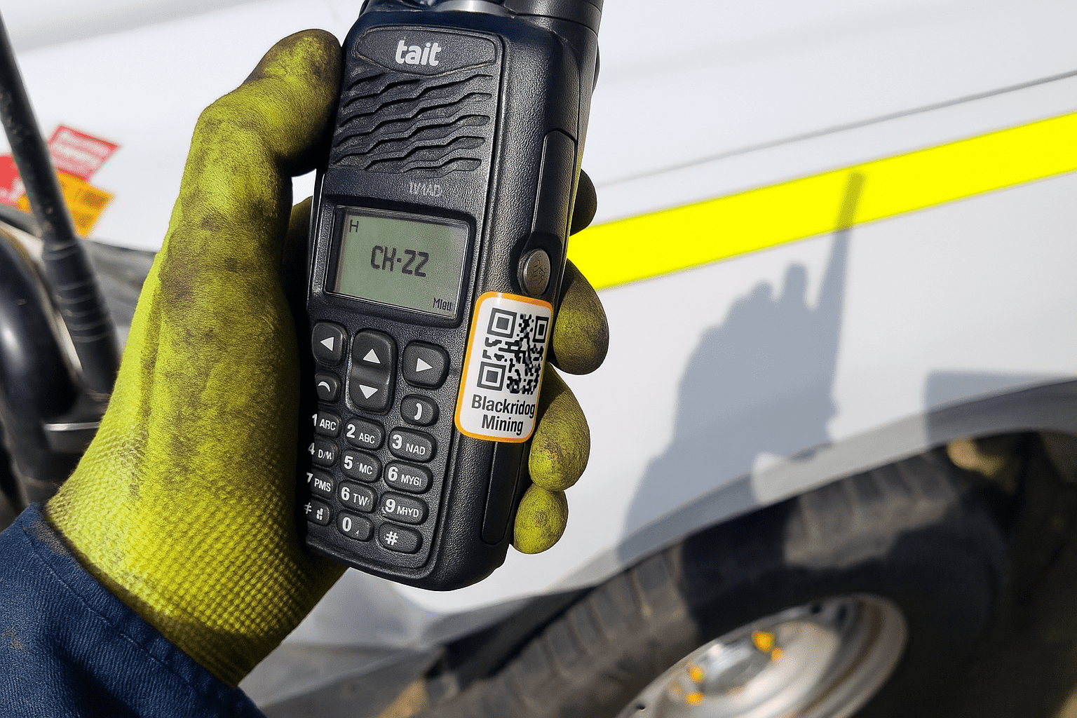 Professional handheld radio communication